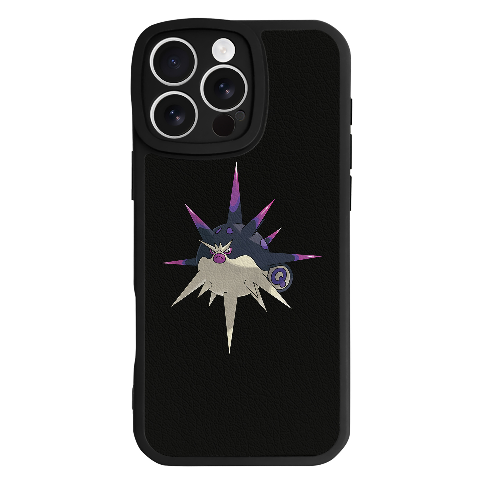 （画像用） ポケットモンスター Pokémon 【iPhone 16シリーズ対応】シリコンスマホケース（レザー調） 材質：シリコン